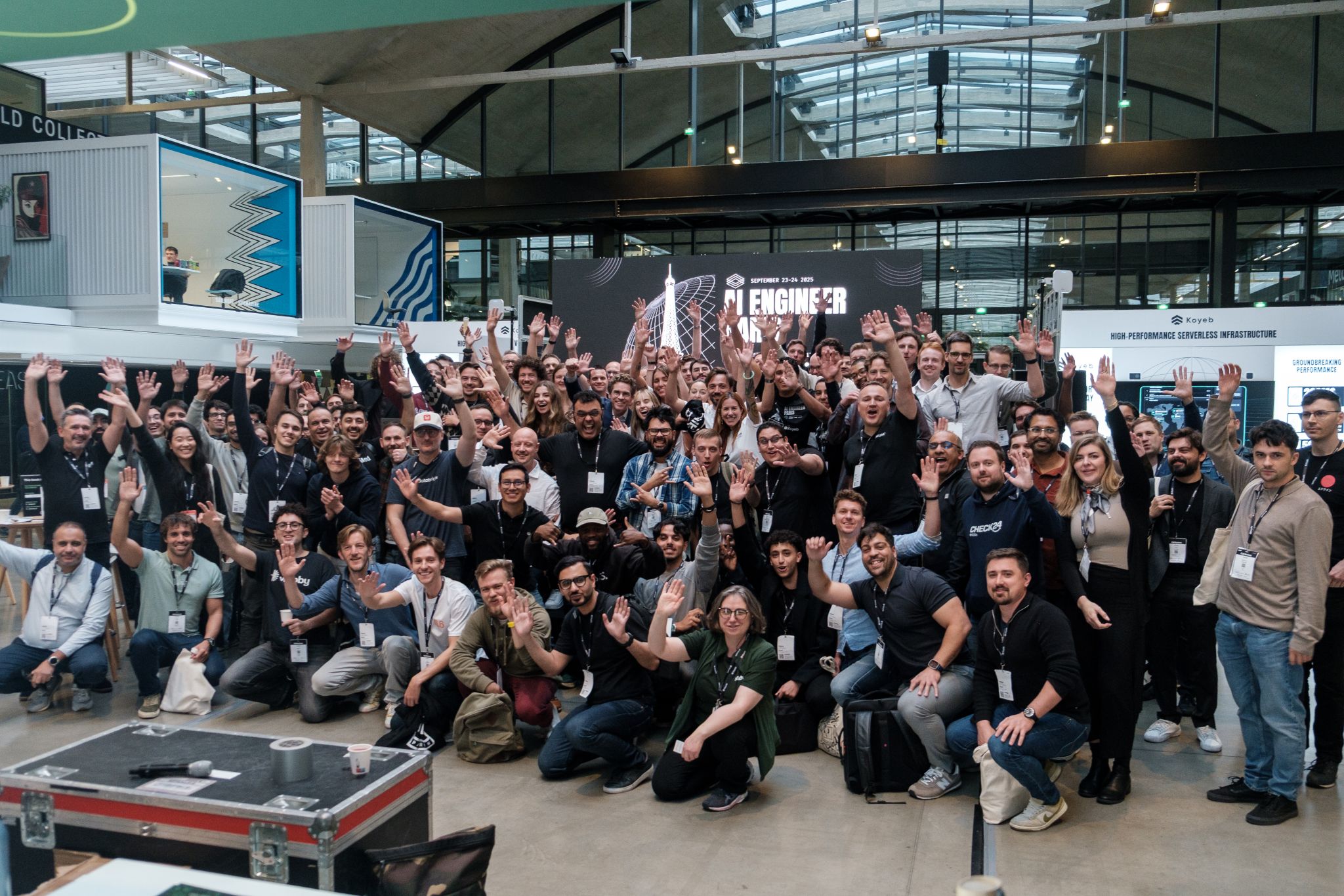 AI Engineer Paris attendees networking