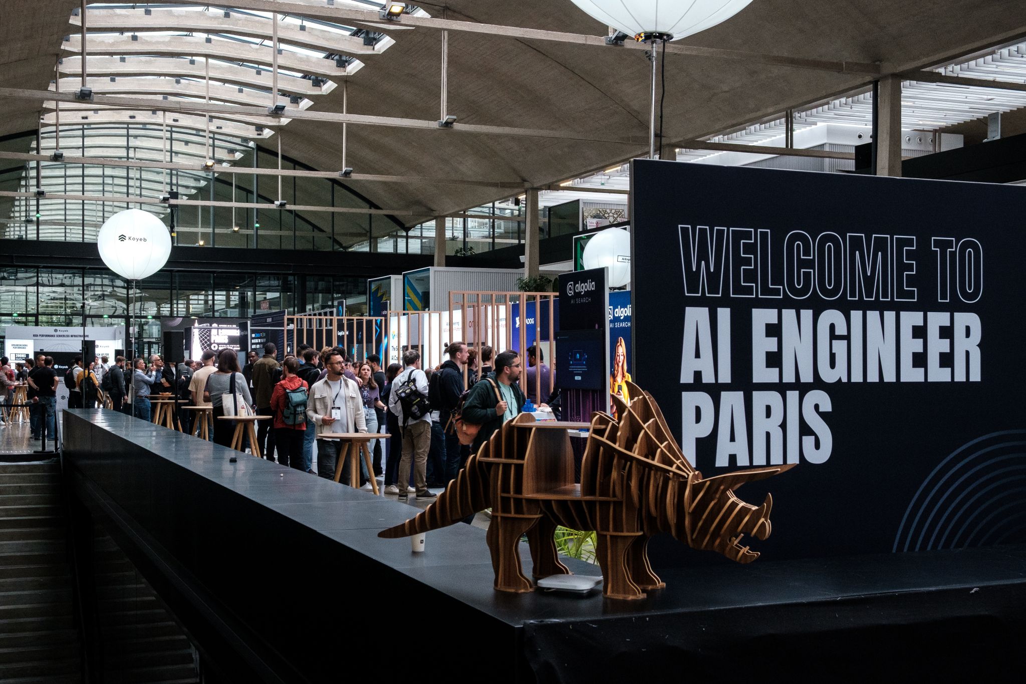 AI Engineer Paris welcome area