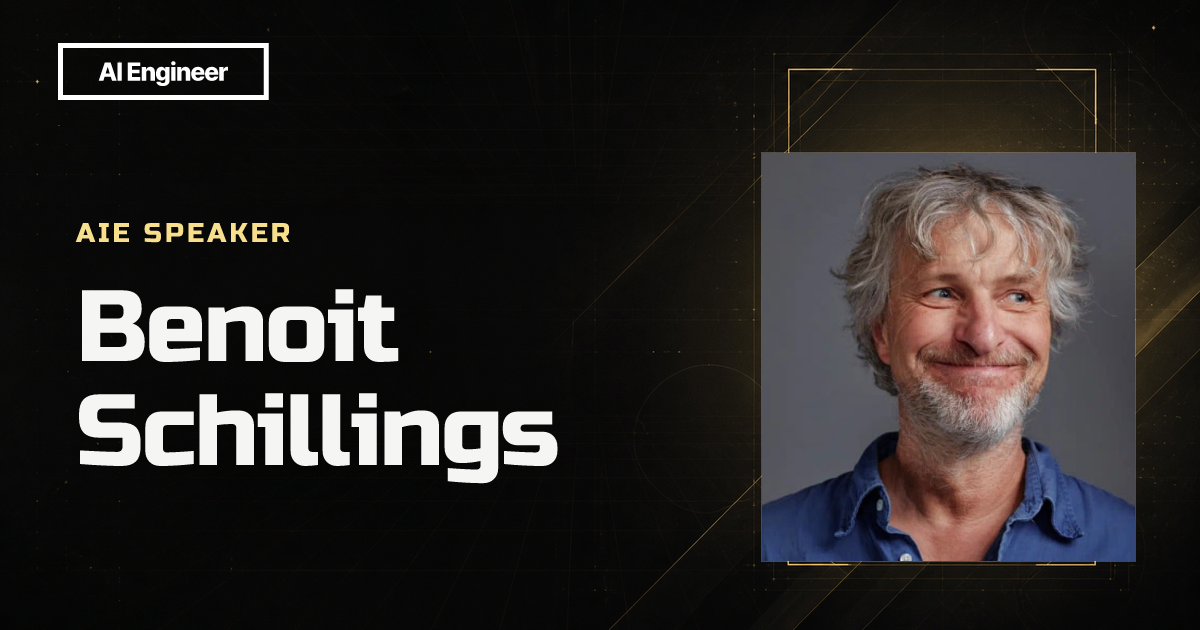 Benoit Schillings: Bio, Work & Ideas | AI Engineer