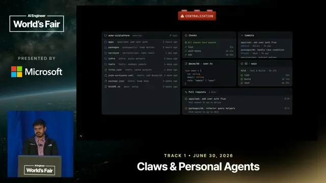 Selected presentation frame from From coding to Knowledge work agents — Karan Vaidya, Composio at 169 seconds