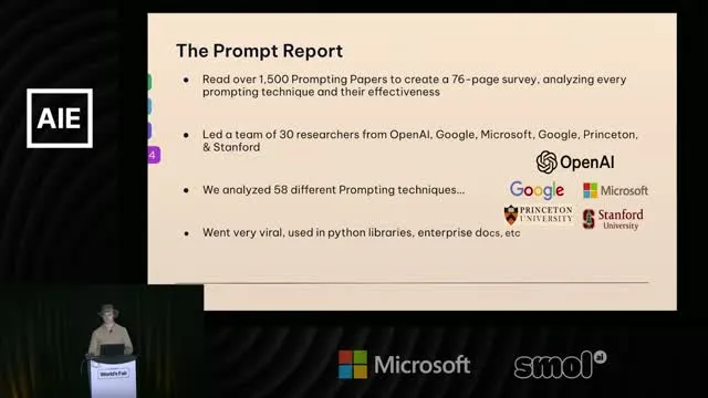 The Prompt Report organizes a broad review of prompting research.