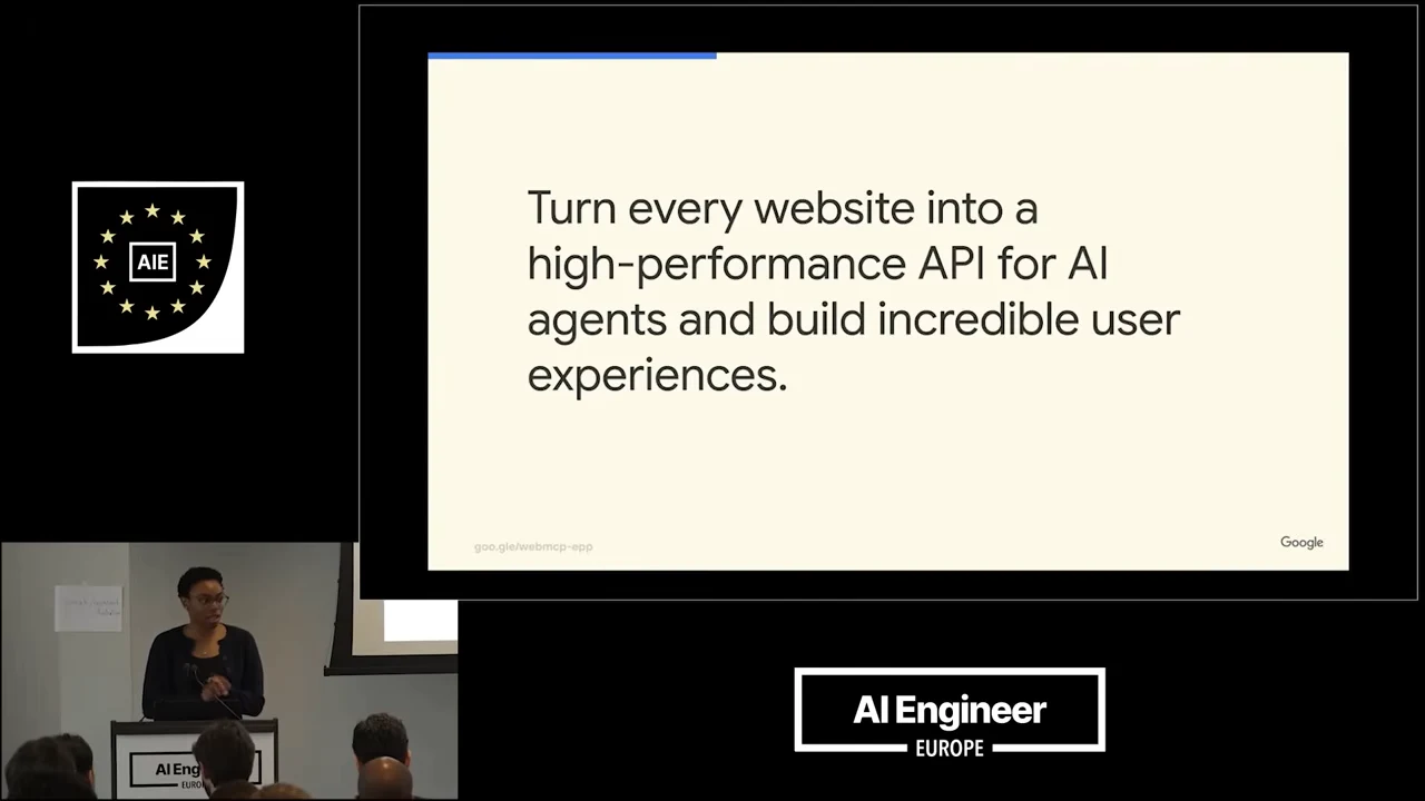 Closing slide reads: “Turn every website into a high-performance API for AI agents and build incredible user experiences.”