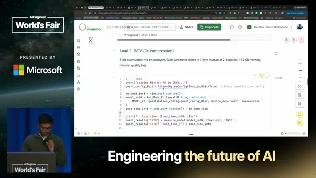 Selected presentation frame from Deep dive on LLM Inference at Scale — Harshul Jain, Audible & Tanmay Sah, Independent AI Researcher at 3365 seconds