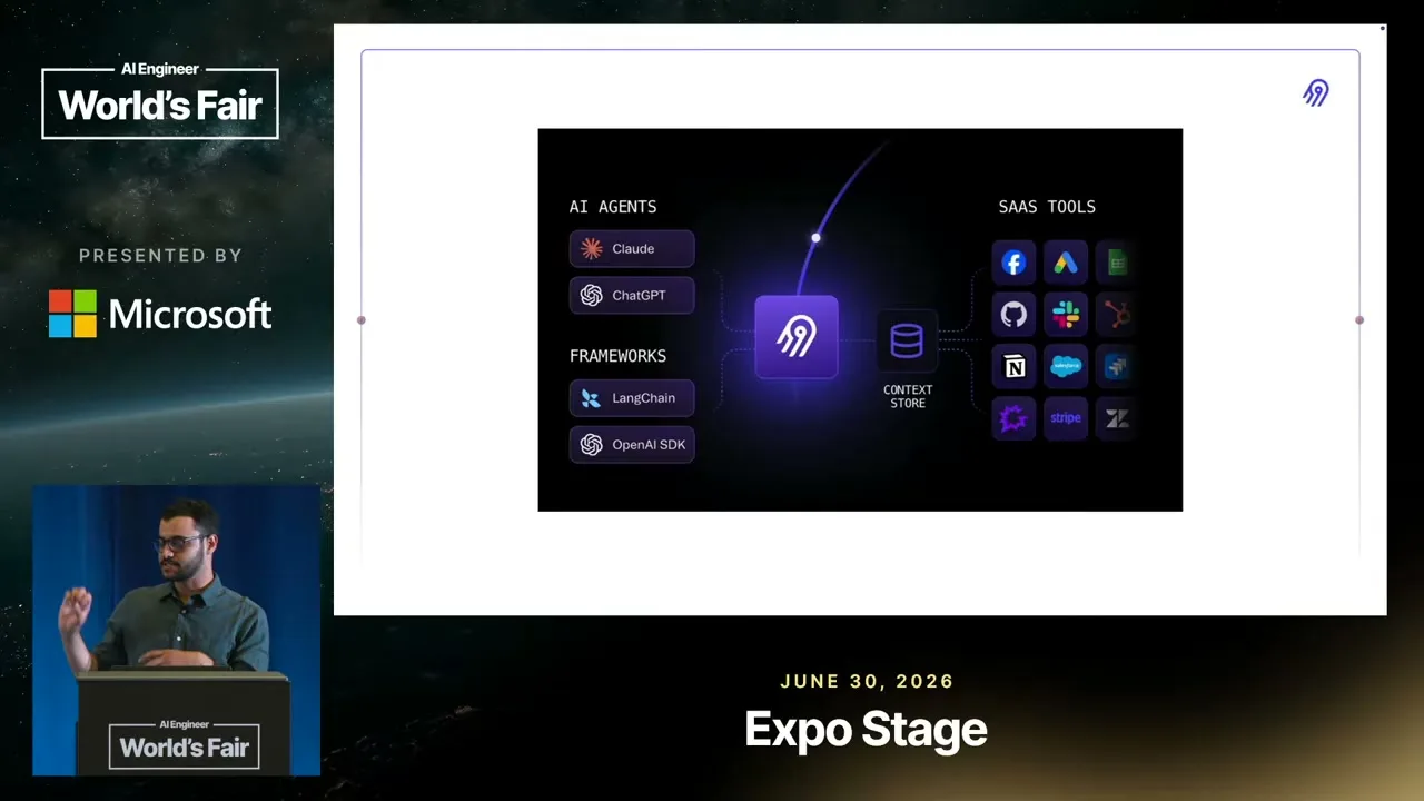 Selected presentation frame from Designing CLIs for Agents, Not Humans — Pedro Lopez, Airbyte at 86 seconds