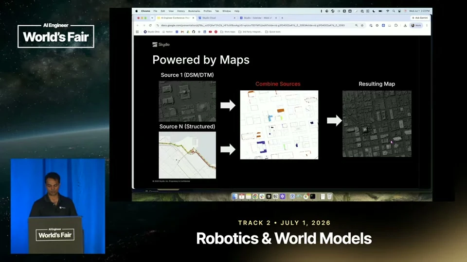 Source frame: A map is a world model the fleet can refresh