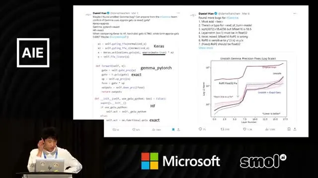 Gemma implementation differences shown through code and activation comparisons.