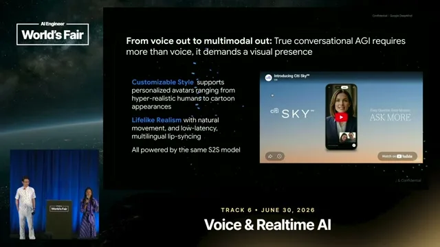 Selected presentation frame from Speech-to-Speech Model Research at Google DeepMind — Valeria Wu Fon & Tom Ouyang, Google DeepMind at 878 seconds