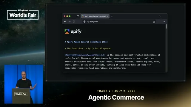 Selected presentation frame from x402 isn’t good (yet) — Jan Curn, Apify at 1018 seconds