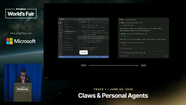 Selected presentation frame from From coding to Knowledge work agents — Karan Vaidya, Composio at 58 seconds