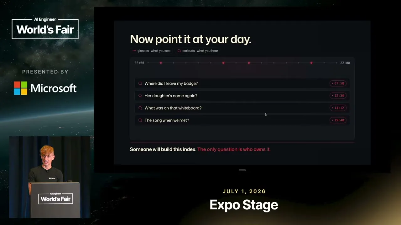 Selected presentation frame from Stop Renting Your AI's Memory — Dylan Couzon, Qdrant at 733 seconds