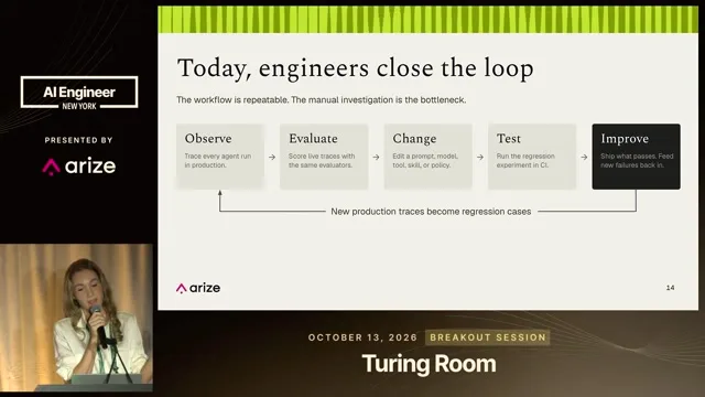 Recording frame at 17:08: From production failures to fixes proposed by agents