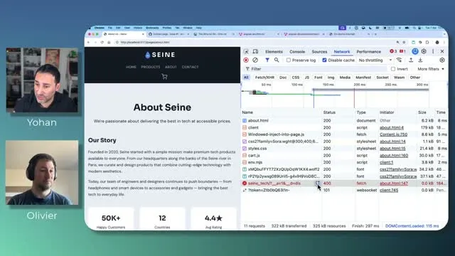 Browser developer tools become part of the agent-assisted debugging workflow.