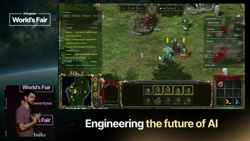 Source frame: Let design and implementation continue together