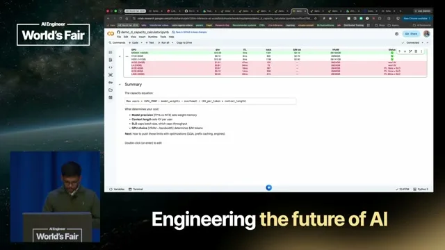 Selected presentation frame from Deep dive on LLM Inference at Scale — Harshul Jain, Audible & Tanmay Sah, Independent AI Researcher at 2221 seconds