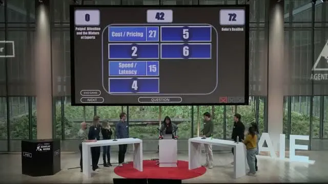 Cost and pricing appear among the model-selection survey answers.