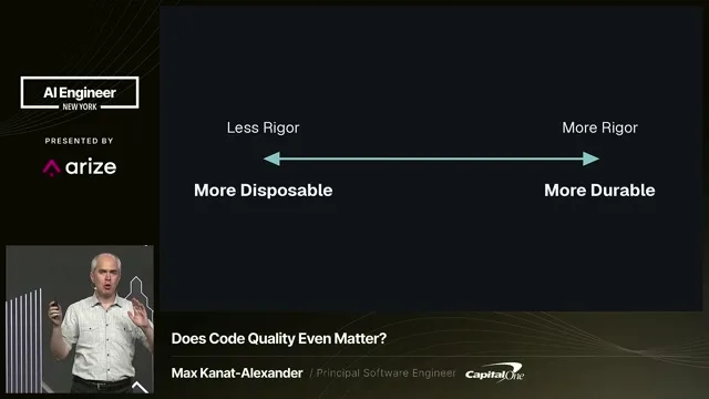 Recording frame at 9:33: Four factors set the level of rigor