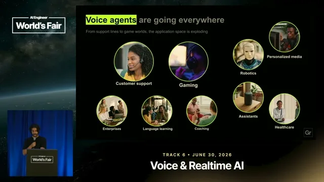Selected presentation frame from Your Voice Agent is Just a Walkie Talkie — Neil Zeghidour, Gradium at 97 seconds