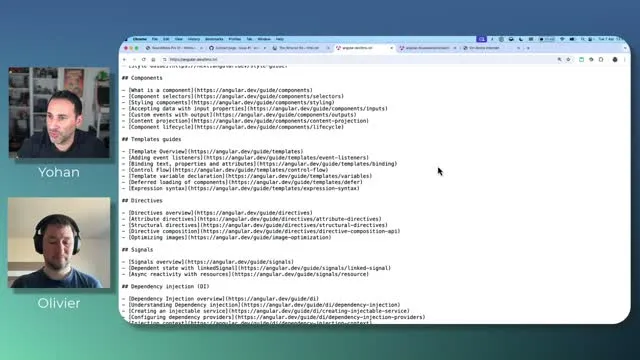 A plain-text site endpoint presents information for agent consumption.