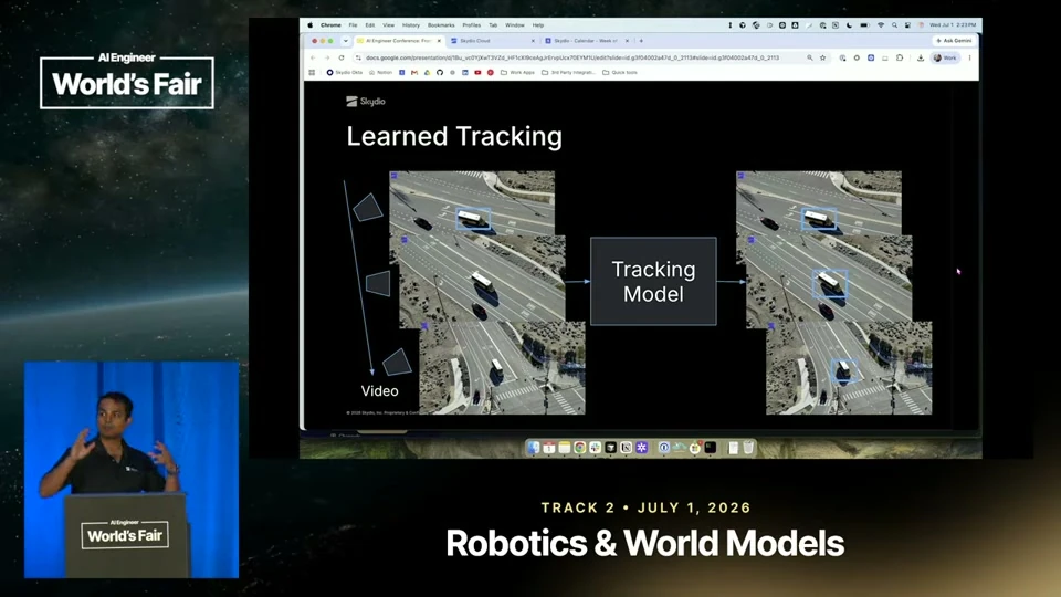 Source frame: Tracking continues when the target disappears