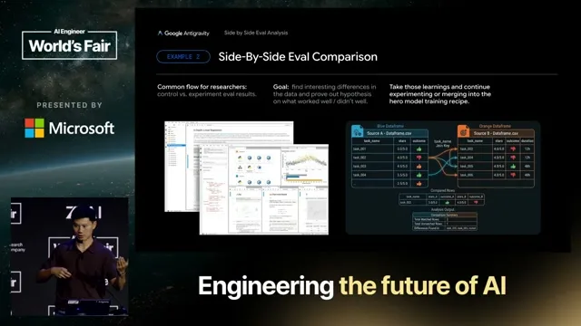 Selected presentation frame from Get Out of the Model's Way — Kevin Hou, Google DeepMind at 723 seconds