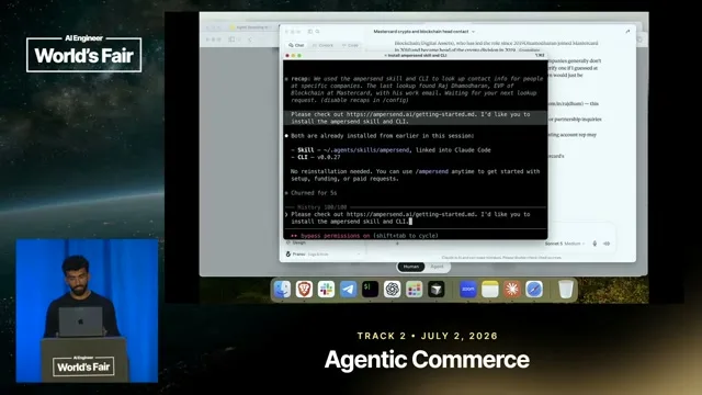 Selected presentation frame from Agent Spending Without Controls — Rodrigo Coelho & Pranav Maheshwari, Edge & Node at 582 seconds
