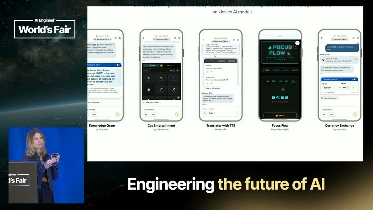 Selected presentation frame from Research to Reality with Google DeepMind — Paige Bailey, Google DeepMind at 528 seconds