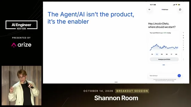 Murr discusses Coinbase Advisor’s proactive insight widgets; candidate for the interface evidence target.