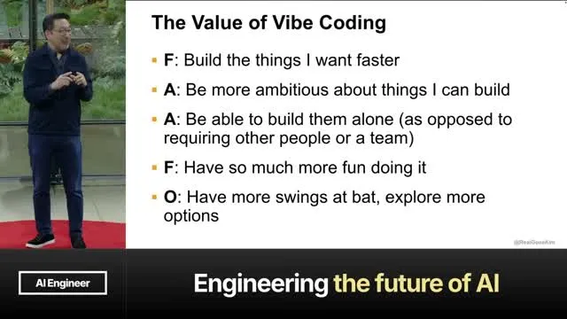Kim’s value framework goes beyond simply finishing code faster.