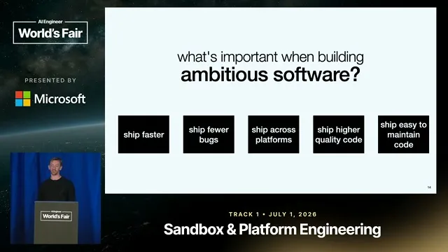 Selected presentation frame from Building ambitious software — Jonathan Kelley, Dioxus Labs & Cognition at 591 seconds