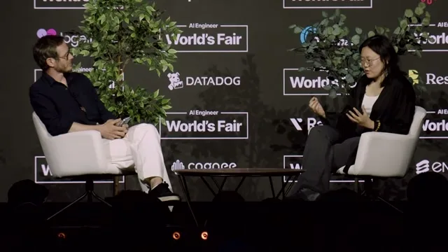Selected presentation frame from Why AI Agents Need Million-Token Context — Thomas Wolf & Olive Song, MiniMax at 194 seconds