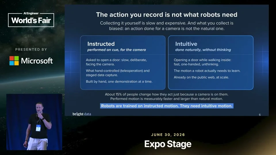 Source frame: Why recording more actions has costs of its own