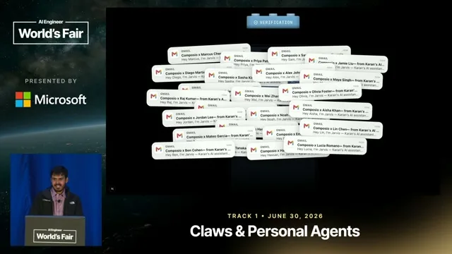 Selected presentation frame from From coding to Knowledge work agents — Karan Vaidya, Composio at 646 seconds