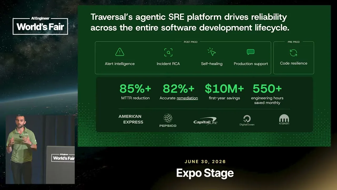 Selected presentation frame from The 5 Levels of Self-Driving Production — Eric Schwartz, Traversal at 603 seconds