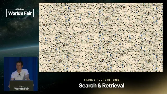 Selected presentation frame from The Search Engine for the Agentic Web — Will Bryk, Exa at 157 seconds