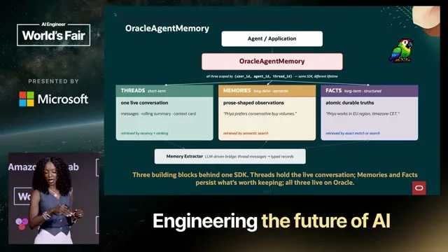 Selected presentation frame from No Memory, No Harness: Why the Database Is the Last Line of Defense — Kay Malcolm, Oracle at 1136 seconds