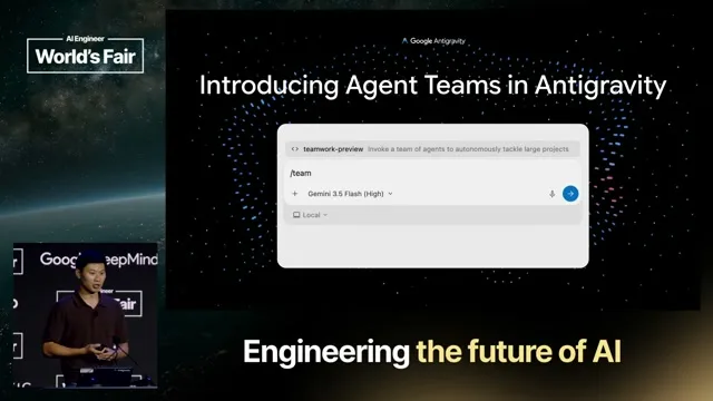 Selected presentation frame from Get Out of the Model's Way — Kevin Hou, Google DeepMind at 501 seconds