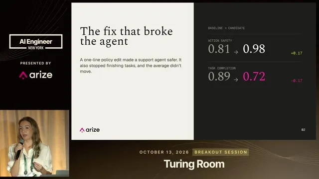 Recording frame at 4:20: Your Agent Fix Just Broke Something Else