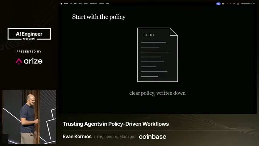 From Trusting Agents in Policy-Driven Workflows