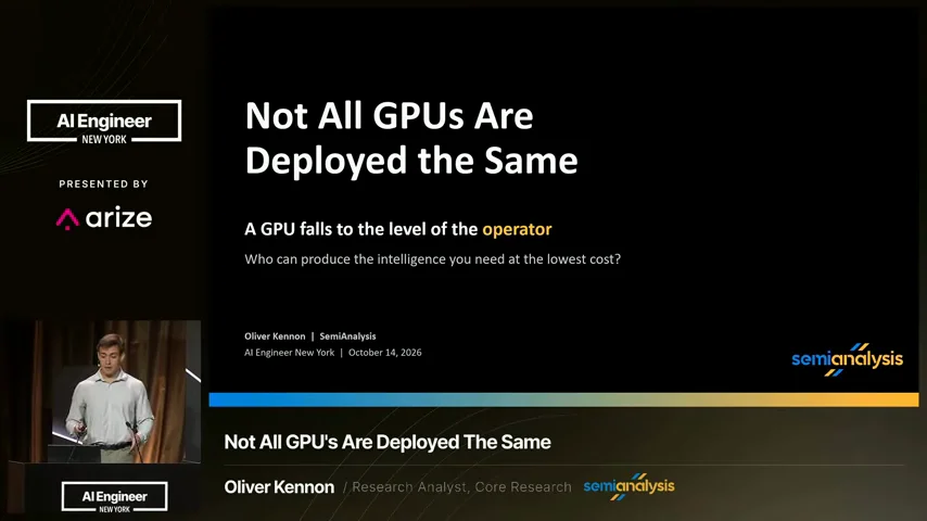 From Not All GPU's Are Deployed The Same