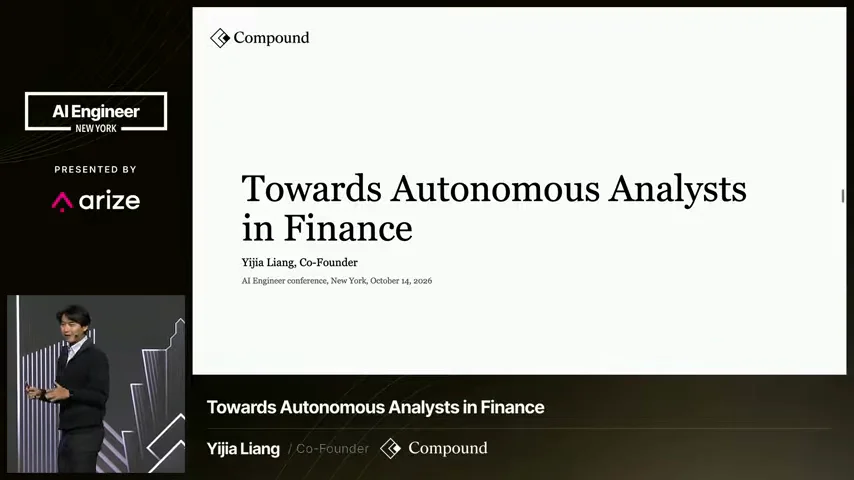 From Towards Autonomous Analysts in Finance